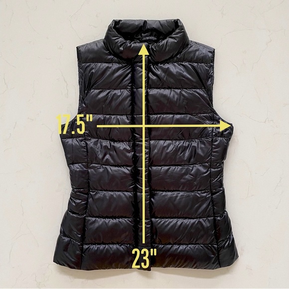 HERNO Black Down Guilia Vest, IT40 - Picture 4 of 16